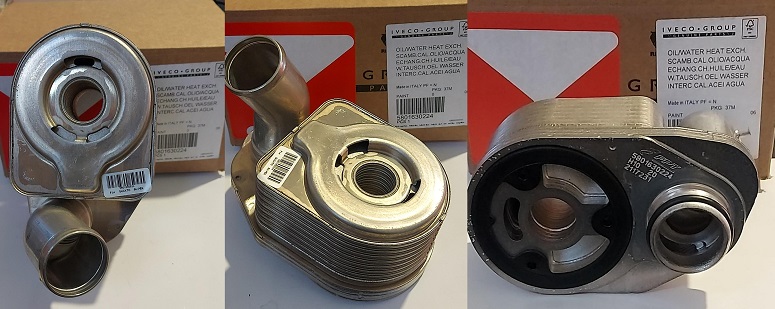 5801630224 İVECO Ducato Daily Jest 2.3 Euro4-5-6 Yağ Soğutucu ORJİNAL